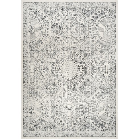 Nuloom Minta Vintage Transitional Area Rug, 2' X 3', Grey : Target