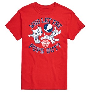 Men's - Paw Patrol - Who Let The Pups Out Short Sleeve Graphic T-Shirt - 1 of 4