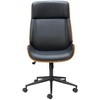 Zuo Flex High Back Office Chair Black - 3 of 4