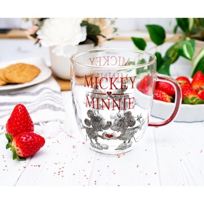 Silver Buffalo Disney Mickey and Minnie Mug - Thumbnail 2