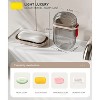 Travel Soap Case, Leakproof Soap Container with Lid, Portable Bar Soap Holder for Traveling, Soap Dish for Bathroom - 4 of 4