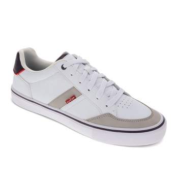 Levi's Mens Deacon Synthetic Leather Casual Lace Up Sneaker Shoe