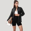 Anna-Kaci Active Women's Full Zip Sun Protection Jacket with Long Sleeves and High Neck - 2 of 4