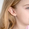 Girls' Mother of Pearl Star Screw Back 14k Gold Earrings - In Season Jewelry - 3 of 4