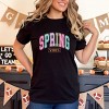Simply Sage Market Spring Vibes Arched Varsity Short Sleeve Tee - 3 of 4