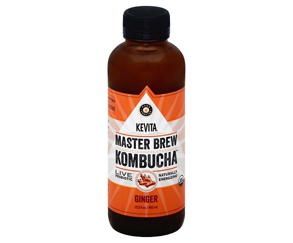 KeVita Ginger Kombucha - 15.2oz