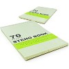 Enday Steno Pads 6x9" (6 Pack) – Green Tint, Gregg Ruled, Top-Bound Spiral Notebooks with 70 Sheets, Perfect for Office, School & Note-Taking. - 4 of 4