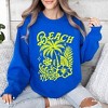 Simply Sage Market Women's Graphic Sweatshirt Beach Vibes Distressed - 2 of 2