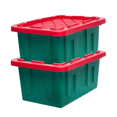 HOMZ Durabilt 27 Gallon Heavy Duty Storage Tote with Lid