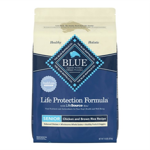 Blue Buffalo Life Protection Formula Natural Senior Dry Dog Food With ...