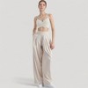 Anna-Kaci Active Women's V-Neck Double Strap Sports Bra Top with Lightweight Stretch Fabric and Soft Support - 4 of 4