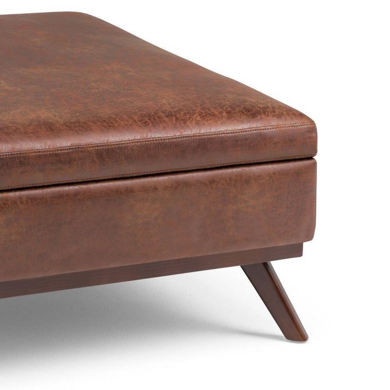 Ethan Coffee Table Storage Ottoman and benches - WyndenHall, 6 of 12