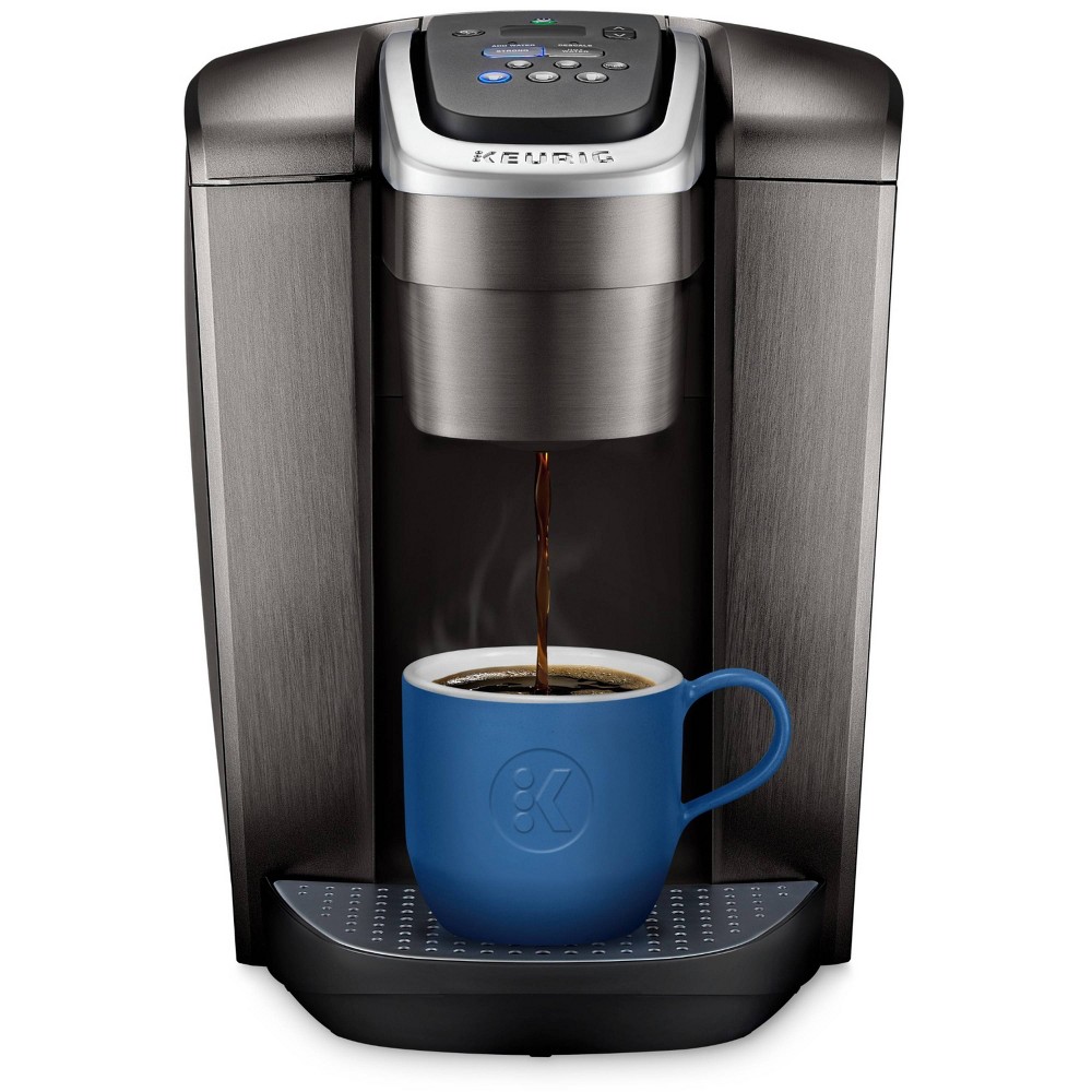 Keurig - K-Elite Single-Serve K-Cup Pod Coffee Maker - Brushed Slate