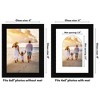 Americanflat Picture Frame with Oval Mat Insert and Shatter-Resistant Glass - Signature Collection - Photo Frame for Wall Display - 2 of 4