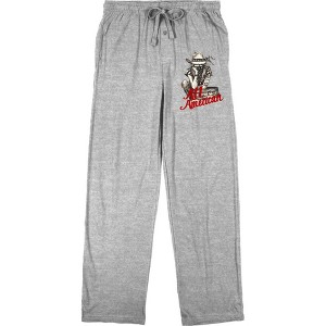 All American Cowgirl Men's Sleep Pajama Pants - 1 of 3