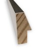 Amanti Art 27"x27" Non-Beveled Lucie Wood Bathroom Wall Mirror Silver : Modern Square Design, Includes Mounting Hardware - 2 of 4