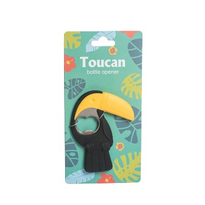 Beachcombers 4" Silicone Toucan Bottle Opener