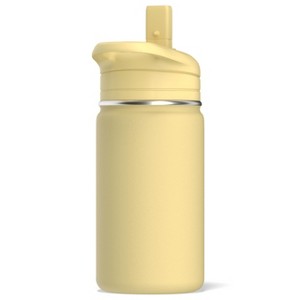 Hydrapeak Mini 14oz Kids Stainless Steel Insulated Water Bottle With Leak Proof Straw Lid - 1 of 4