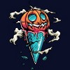 Junior's Design By Humans Halloween By anggatantama T-Shirt - 2 of 3