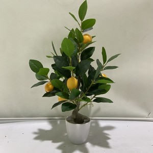 2pcs 1.6FT Artificial Trees Indoor, Faux Tree, Artificial Planter, Artificial Tree Flower Potted, Thanksgiving Christmas, Artificial Plants for Home - 1 of 1