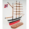 Wooden Model Boat – Wind Pointer 24 in – Handcrafted Weather Vane By old Modern Handicrafts - 3 of 4