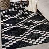 World Rug Gallery Distressed Trellis Indoor Area Rug - 2 of 4