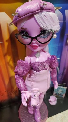 Rainbow High Shadow High Lavender - Purple Fashion Doll Outfit Extra Long  Hair Glasses & 10+ Colorful Play Accessories : Target