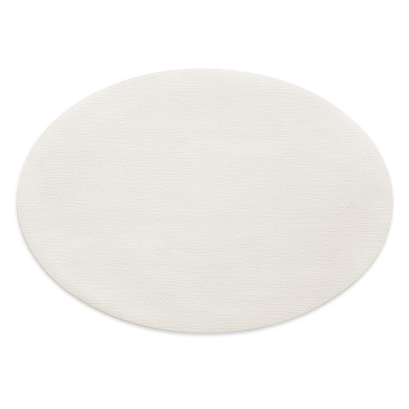 Villeroy & Boch Manufacture Rock Oval Faux Leather Reversible Placemats, Set of 4 - 12" x 18", 3 of 7