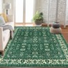 Vintage Bohemian Area Rug for Living Room – Low Pile, Non-Slip, Stain-Resistant, Ideal for Bedroom, Dining Room, Home, Office - 4 of 4