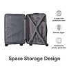 INFURNIC Bag and Luggage Sets Lightweight Rolling Carry on Suitcases, Hard Shell Travel Luggage 3 Piece with Wheels, Green, 20.47"*11.22"*29.33" - 4 of 4