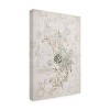 Trademark Fine Art - William Morris  Wm Morris Floral Pattern Studies V Canvas Art - 4 of 4