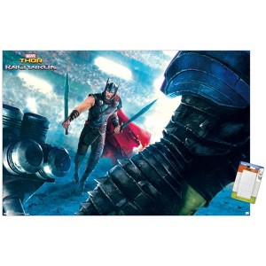Trends International Marvel Cinematic Universe - Thor - Ragnarök - Arena Thor Unframed Wall Poster Prints - 1 of 4