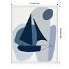 Amanti Art Modern Sails I by Patricia Pinto Canvas Wall Art Print Framed 16 x 20-in. - 4 of 4