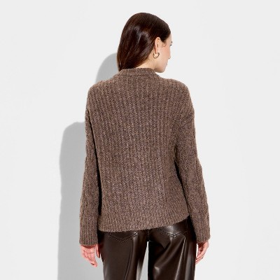 Women's Crewneck Heritage Pullover Sweater - WIld Fable' - image 3