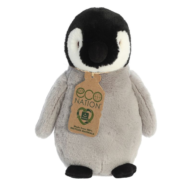 Aurora Eco Nation 10" Baby Penguin Grey Stuffed Animal, 1 of 6