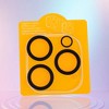 Unique Bargains Cell Phone Camera Cover 5H Glossy Camera Protector Glass Translucent and Black 1 Pcs - 4 of 4