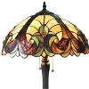 Chloe Lighting Amor Tiffany-style 2 Light Victorian Table Lamp 16" Shade - 3 of 3