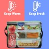 OPUX Insulated Lunch Box Men Women, Leakproof Soft Cooler Bag Work School Beach, Pail Tote Adult Kids Boys Girls - 2 of 4