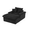51.97" Modern Compression Single Seat Sofa with Footrest & Comfortable Depth - 4 of 4