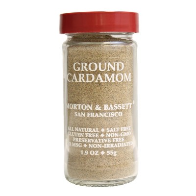 Morton & Bassett Spices Ground Cardamom - 1.9oz
