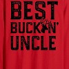 Men's - Instant Message - Best Buckin Uncle Long Sleeve Graphic T-Shirt - 2 of 4