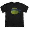 Teenage Mutant Ninja Turtles Leo Face Kids T Shirt For Youth, Black - 2 of 4