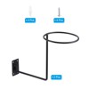 Unique Bargains Metal Rust-proof Durable Wall Mount Helmet Holder 2 Pcs - 3 of 4
