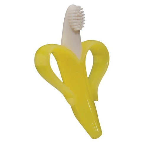 Baby Banana Infant Teething Toothbrush : Target