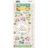 BoBunny Willow & Sage Cardstock Stickers, 48pcs - 2 of 4