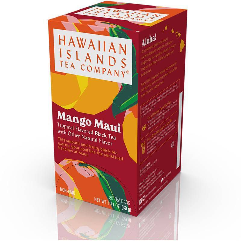 Hawaiian Islands Tea Company Mango Maui Black Tea - 20ct, 3 of 6