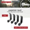 Yakima LoadStop Steel T-Slot Truck Crossbar Accessory with Built in Tie-Down Points Handles up to 250 Pounds, Black (Set of 4) - 4 of 4