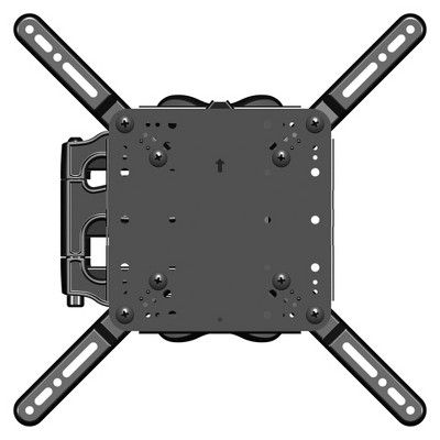 Sanus Medium Full Motion TV Mount 26"-47" Black (AMF215-B1)