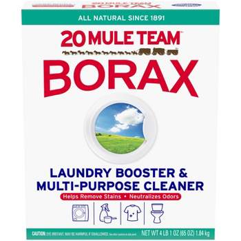 Mule Team Borax All Natural Detergent Booster & Multi-Purpose Household Cleaner - 65oz