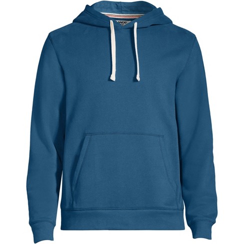 Lands' End Men's Tall Long Sleeve Serious Sweats Pullover Hoodie
